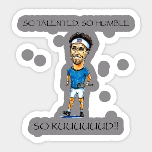 Casper Ruud professional tennis player Sticker